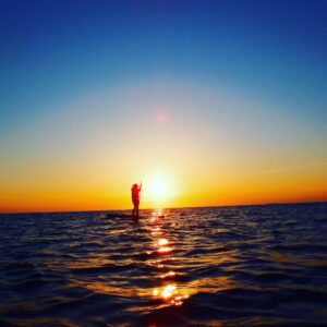 サップ夕日