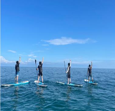 サップ鶴岡｜supで海遊び体験 | MENU
